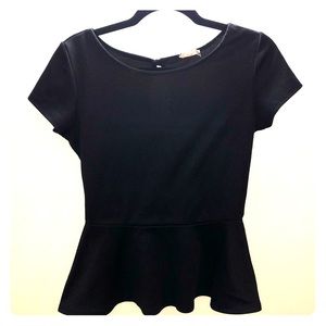 Peplum Anne Top